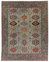 12x15 Light Blue and Blue Anatolian Traditional Rug