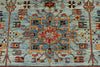 12x15 Light Blue and Blue Anatolian Traditional Rug