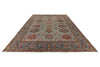 12x15 Light Blue and Blue Anatolian Traditional Rug