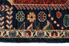 8x10 Navy and Multicolor Anatolian Traditional Rug