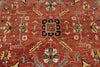 8x10 Red and Navy Anatolian Traditional Rug