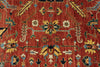 8x10 Red and Navy Anatolian Traditional Rug