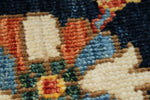 8x10 Red and Navy Anatolian Traditional Rug