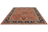 8x10 Red and Navy Anatolian Traditional Rug