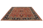 8x10 Red and Navy Anatolian Traditional Rug