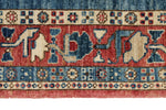 8x10 Light Red and Light Blue Anatolian Traditional Rug