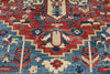 8x10 Light Red and Light Blue Anatolian Traditional Rug