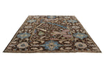 8x10 Brown and Beige Anatolian Traditional Rug