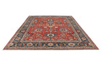 9x12 Red and Navy Anatolian Traditional Rug