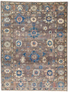 9x12 Brown and Ivory Anatolian Traditional Rug