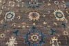 9x12 Brown and Ivory Anatolian Traditional Rug