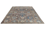 9x12 Brown and Ivory Anatolian Traditional Rug