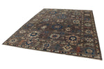 9x12 Brown and Ivory Anatolian Traditional Rug