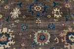 9x12 Brown and Ivory Anatolian Traditional Rug