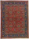 9x12 Red and Navy Anatolian Traditional Rug