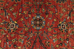 9x12 Red and Navy Anatolian Traditional Rug