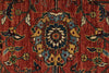 9x12 Red and Navy Anatolian Traditional Rug