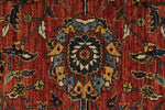 9x12 Red and Navy Anatolian Traditional Rug