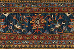 9x12 Red and Navy Anatolian Traditional Rug