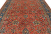 9x12 Red and Navy Anatolian Traditional Rug