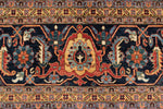 9x12 Red and Navy Anatolian Traditional Rug