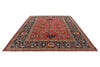 9x12 Red and Navy Anatolian Traditional Rug