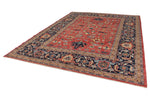 9x12 Red and Navy Anatolian Traditional Rug