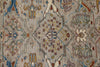 9x12 Gray and Multicolor Anatolian Tribal Rug