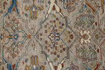 9x12 Gray and Multicolor Anatolian Tribal Rug