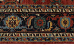 10x14 Red and Navy Anatolian Traditional Rug