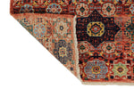 3x10 Red and Multicolor Traditional Runner