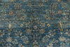 8x9 Navy and Blue Traditional Rug