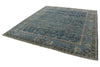 8x9 Navy and Blue Traditional Rug