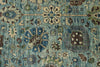 9x12 Light Blue and Blue Traditional Rug