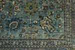 9x12 Light Blue and Blue Traditional Rug