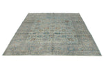 9x12 Light Blue and Blue Traditional Rug