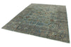 9x12 Light Blue and Blue Traditional Rug