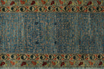 10x14 Multicolor and Light Blue Traditional Rug