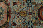 10x14 Multicolor and Light Blue Traditional Rug