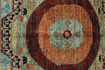 10x14 Multicolor and Light Blue Traditional Rug
