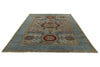 10x14 Multicolor and Light Blue Traditional Rug