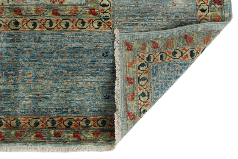 10x14 Multicolor and Light Blue Traditional Rug