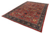 10x14 Navy and Red Traditional Rug