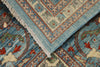 10x14 Light Blue and Multicolor Traditional Rug