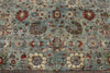 10x14 Light Blue and Multicolor Traditional Rug