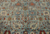 10x14 Light Blue and Multicolor Traditional Rug