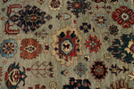 10x14 Gray and Multicolor Traditional Rug