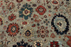 10x14 Gray and Multicolor Traditional Rug