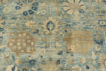 12x15 Light Blue and Navy Anatolian Traditional Rug