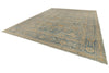 12x15 Light Blue and Navy Anatolian Traditional Rug